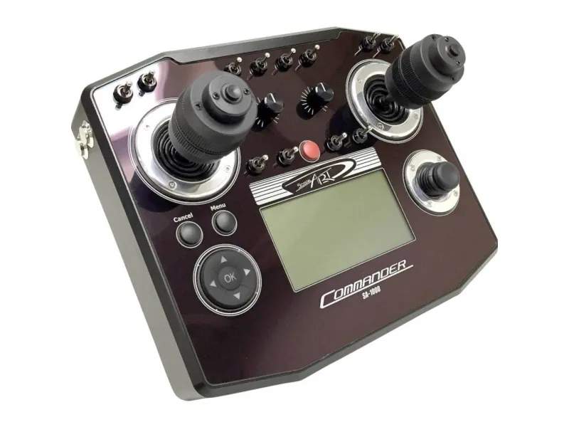 ScaleArt COMMANDER SA-1000 Pult-fjernstyring 2,4 GHz Antal kanaler: 16 Joystick-udvidelse