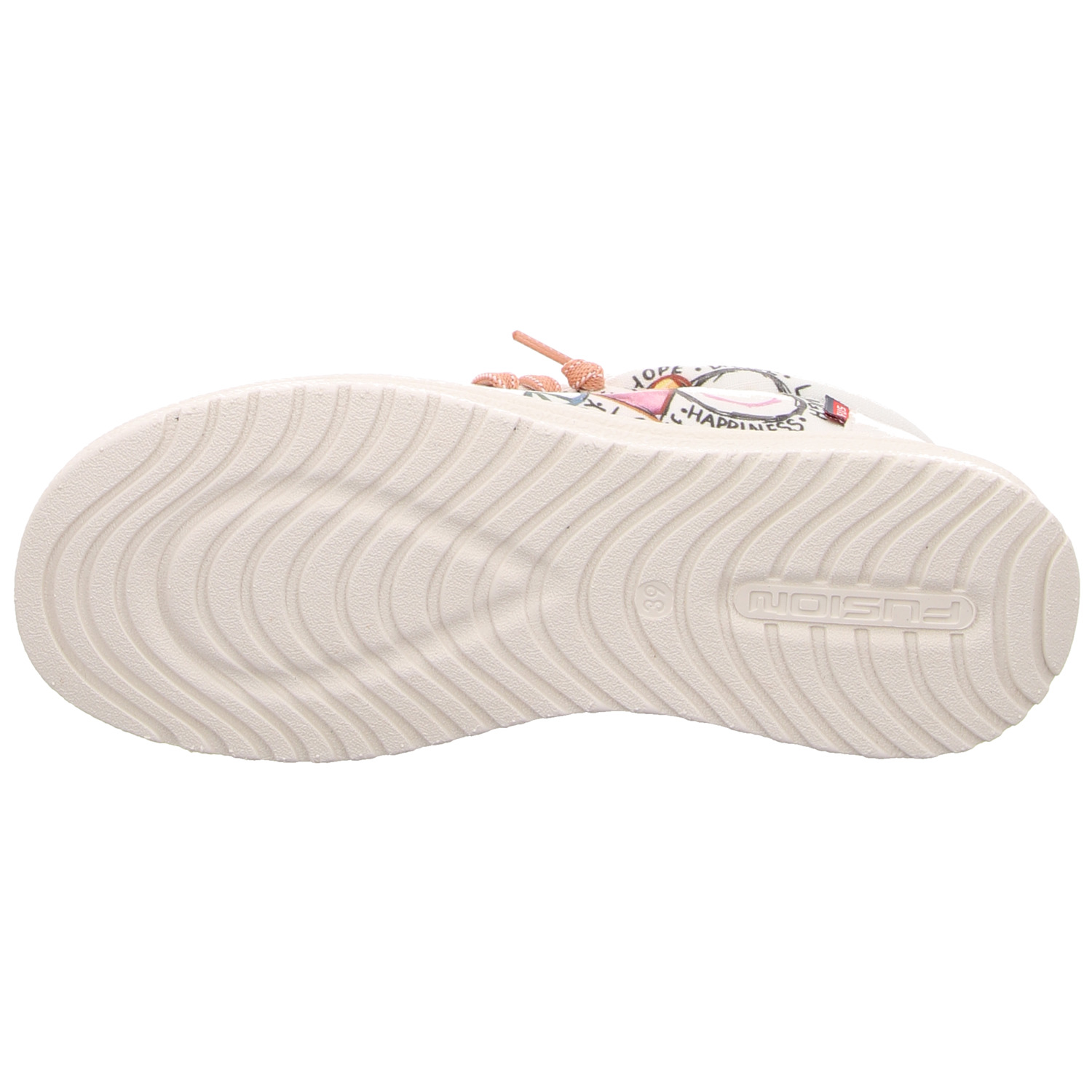 Fusion Slipper weiß weiss/weiss kombi