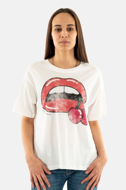 Tee shirt Le Temps Des Cerises tamita 1001 white