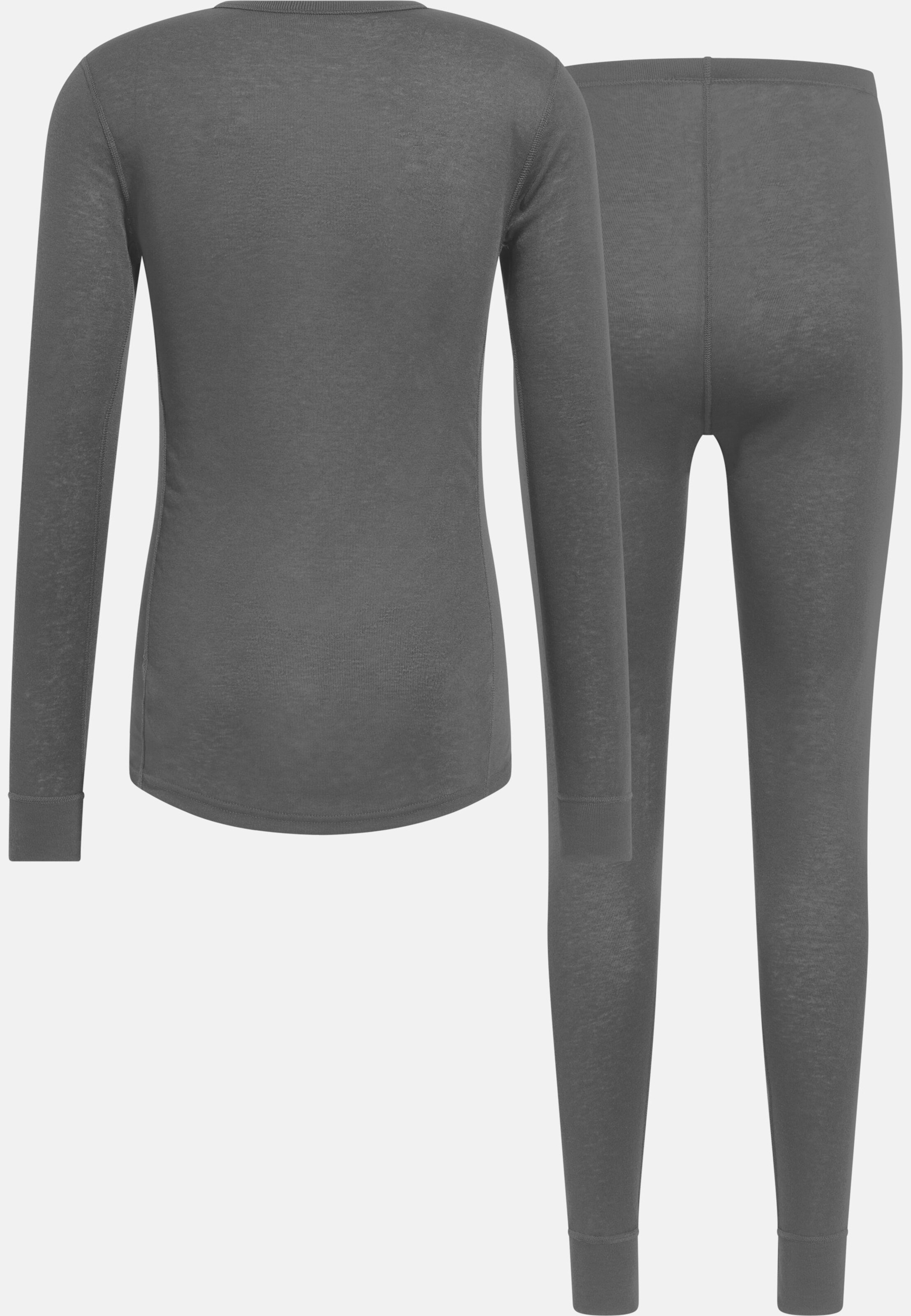 Active Warm Base layer Set in dark grey melange