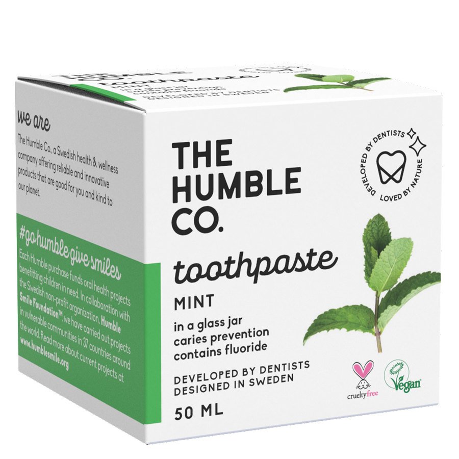 The Humble Co Humble Natural Toothpaste In Jar Fresh Mint 50ml