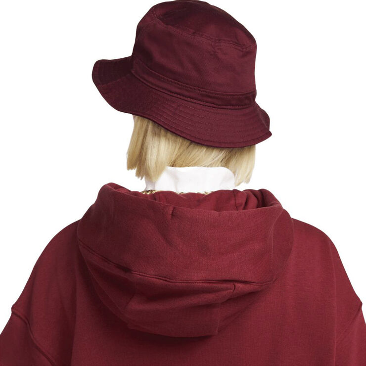 Nike Sportswear Phoenix Fleece Oversized hættetrøje Team red/white