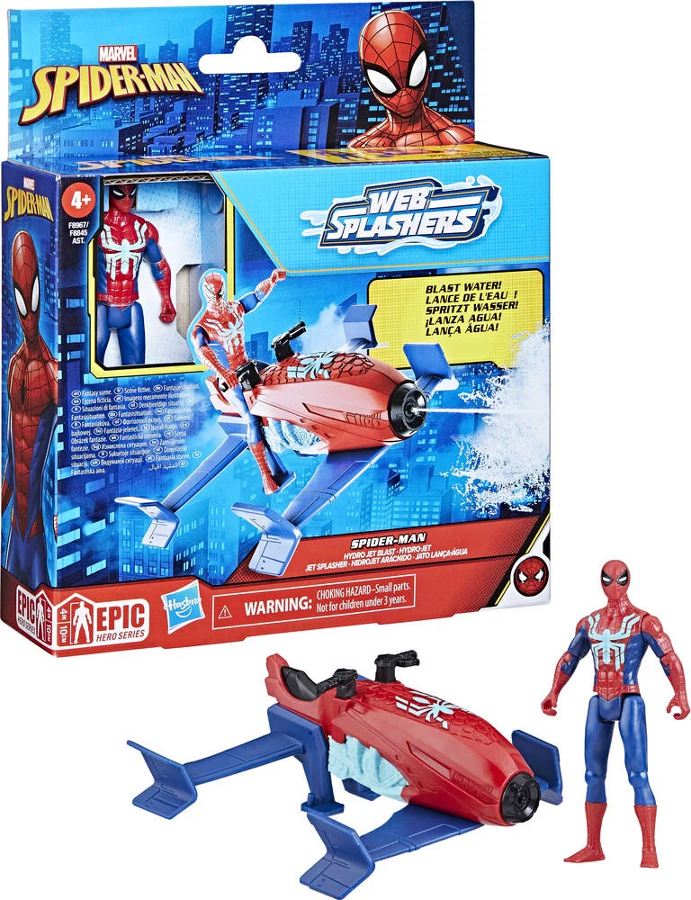 MARVEL - SPIDERMAN VEHICULE LANCE EAU