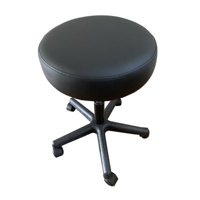 Siège technique GUALI - tabouret assis-debout - hauteur réglable jusqu'à 57 cm - noir