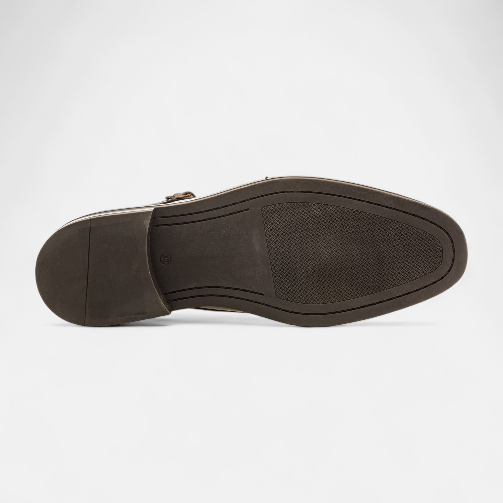 Derbies Homme en cuir marron