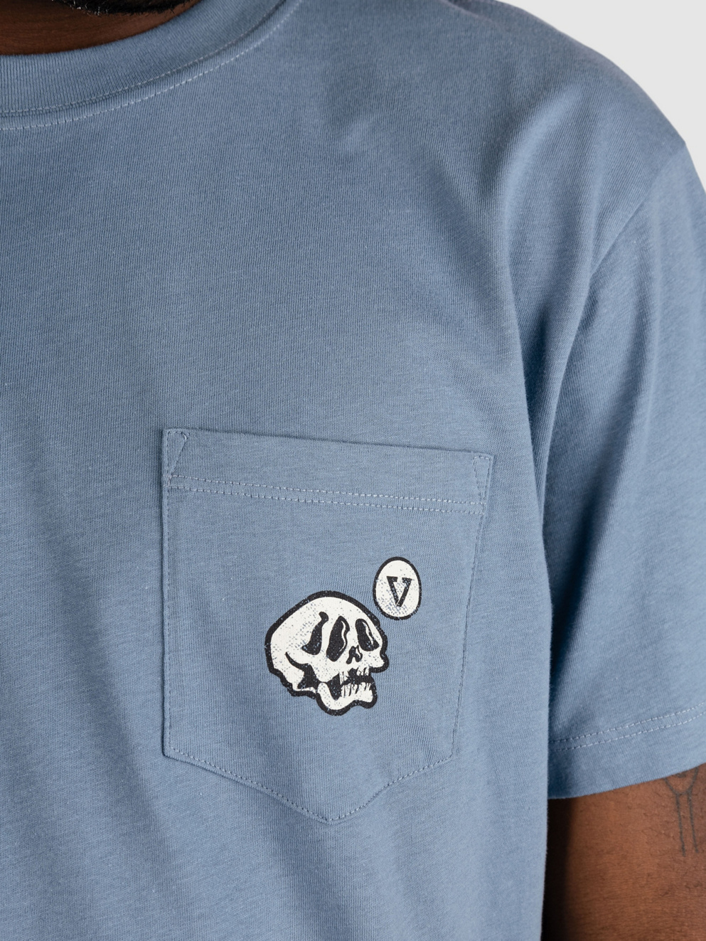 Vissla Resin Heads Premium Organic T-Shirt chambray