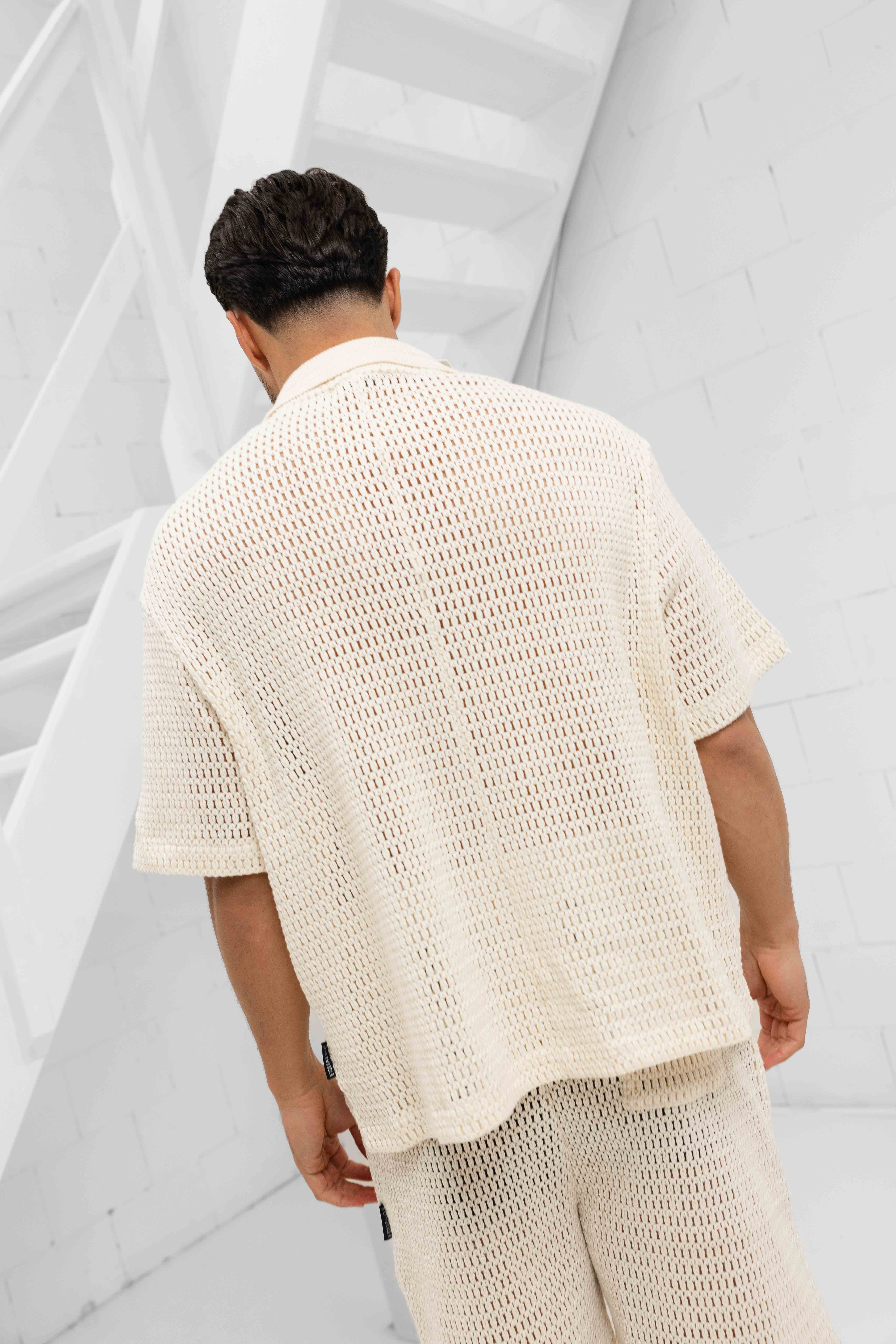 Equalité Lyra Knitted Croched Zomerset Gebroken Wit
