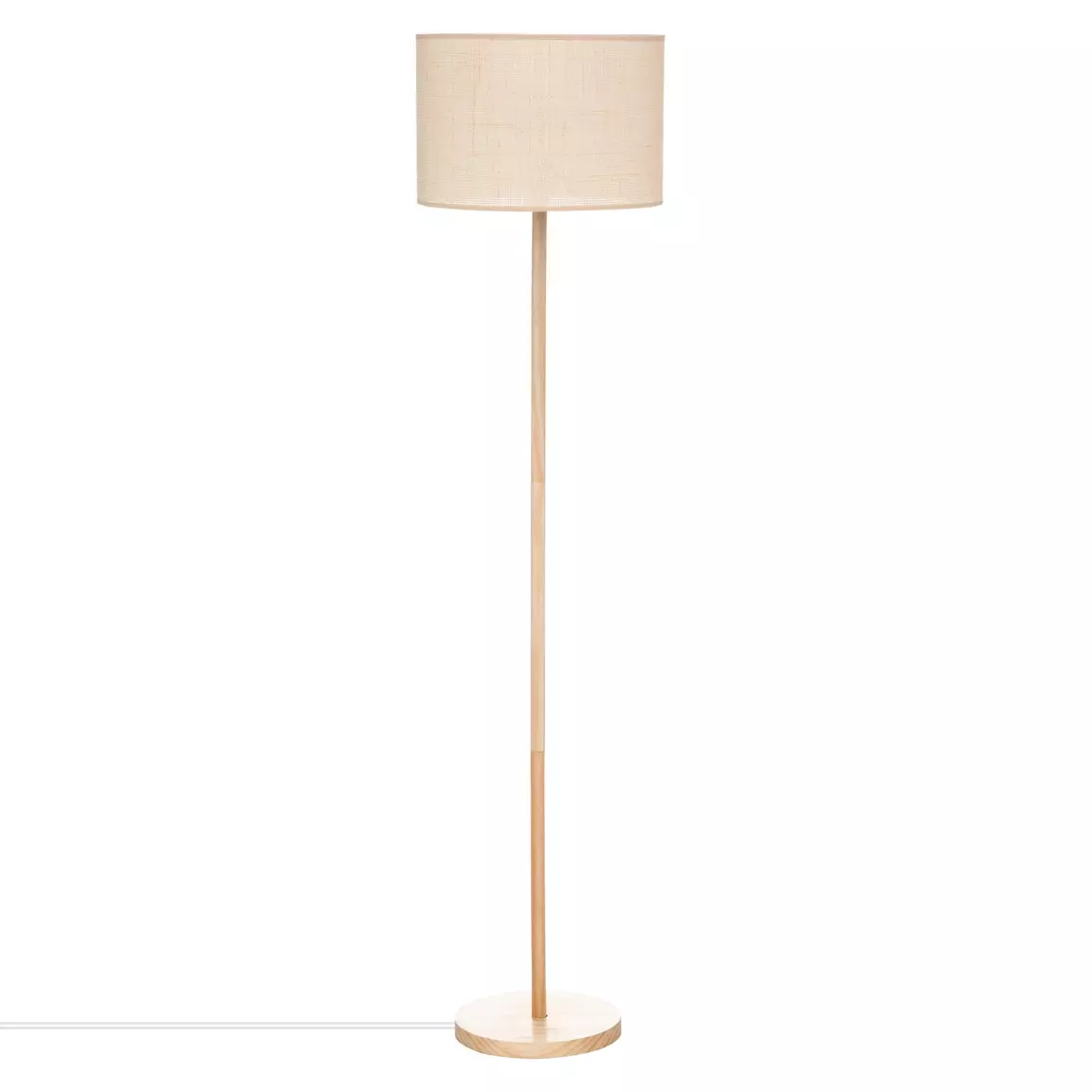Lampadaire en bois (H150 cm) Della Beige