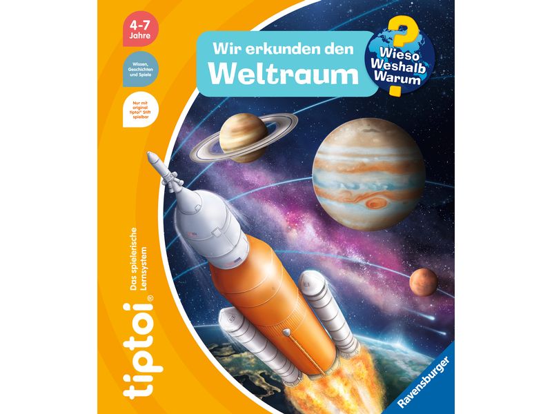 tiptoi Lernbuch Wir erkunden den Weltraum -DE- Interaktives Lernspiel für Kinder