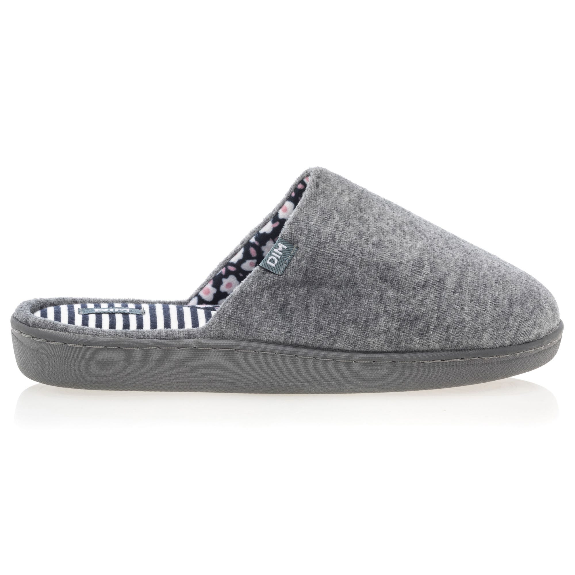 Pantoufles mules Femme gris
