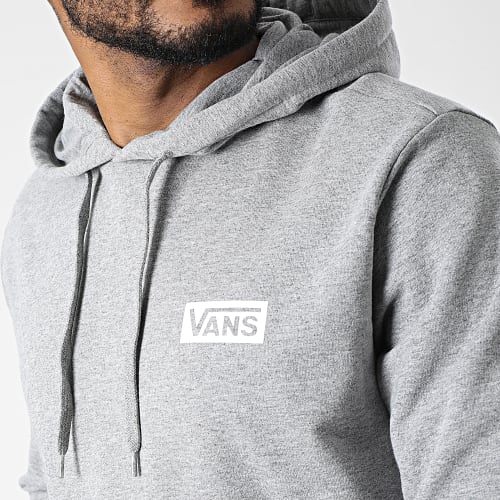 Sweat Capuche 007FN Gris Chiné