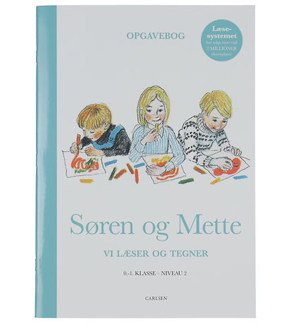 Forlaget Carlsen Opgavebog - S?ren og Mette Vi L?ser og Tegner -