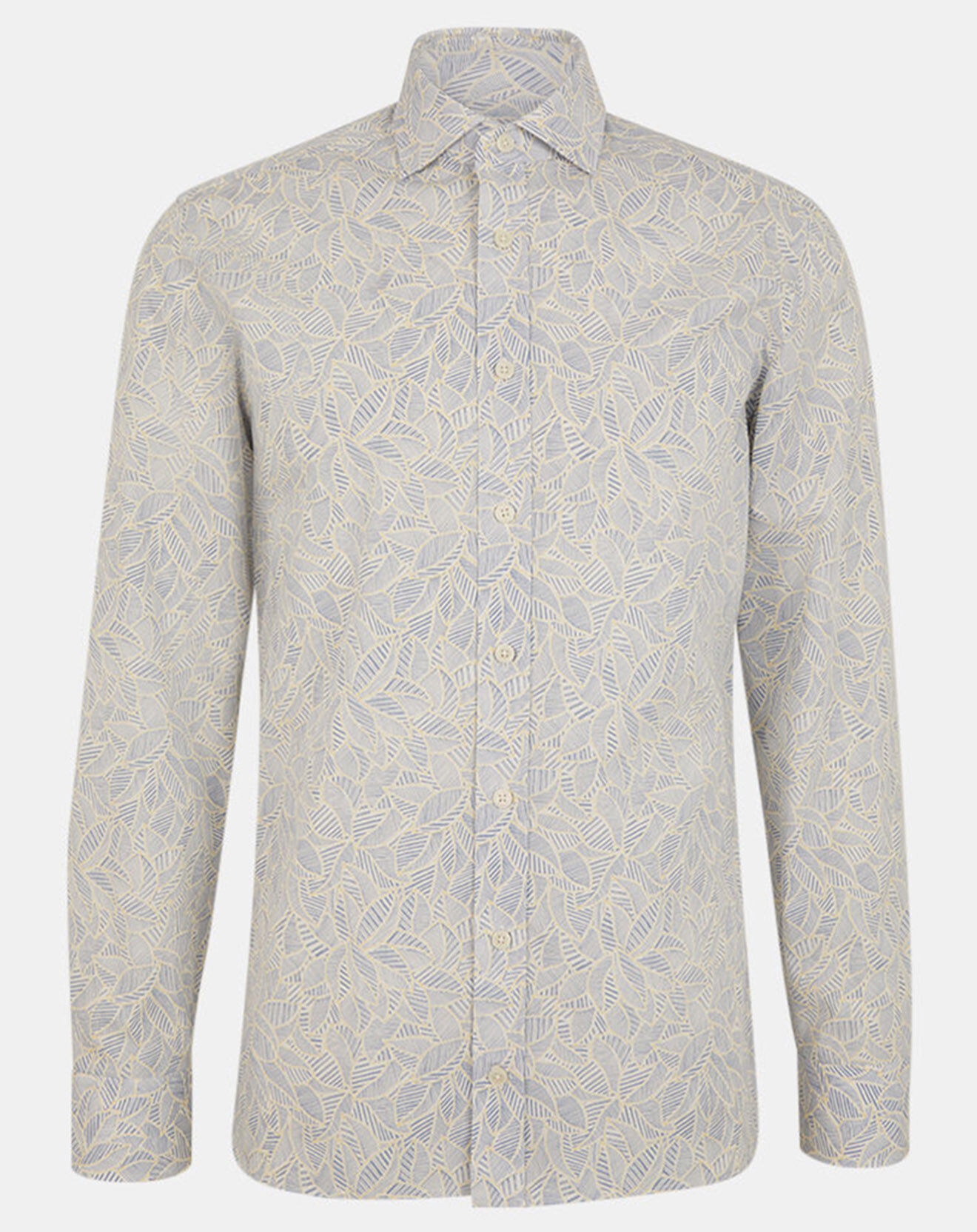 Hackett London Chemise Slim Fit imprimée bleu ciel