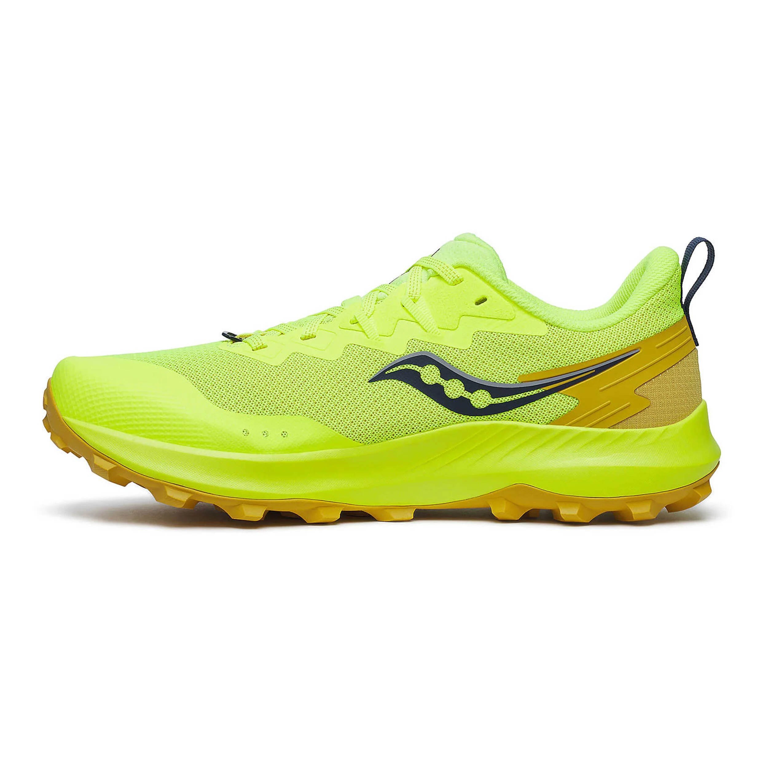 Saucony Peregrine 14 Chaussure Trail Hommes - Jaune Lemon