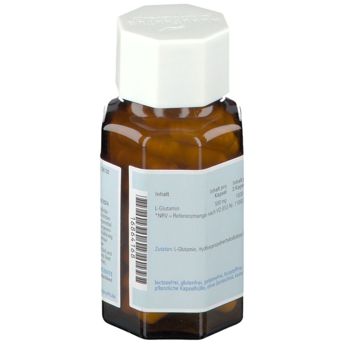 NATURAFIT Glutamin 500 mg