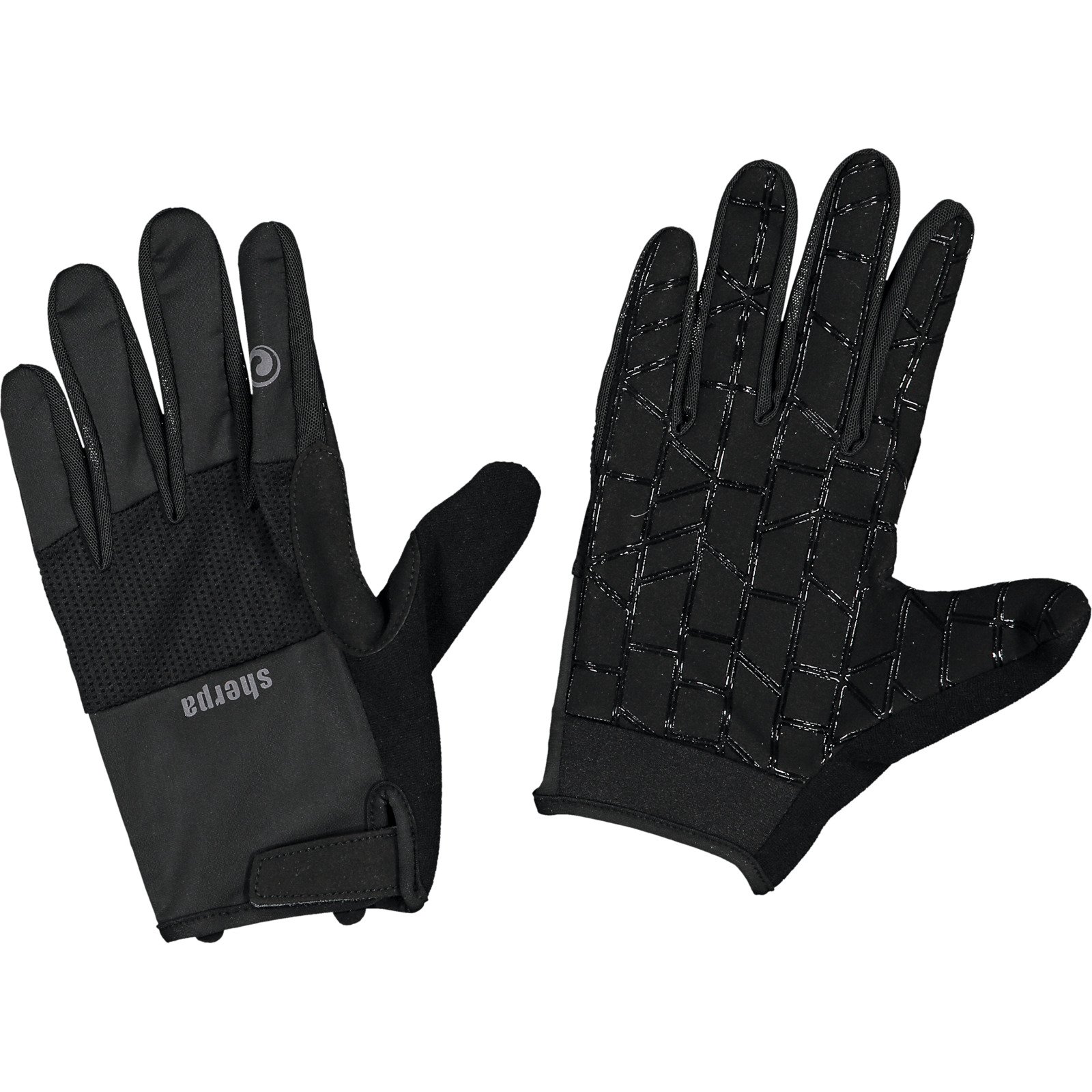 Sherpa Dudh Erw Velohandschu, schwarz, L