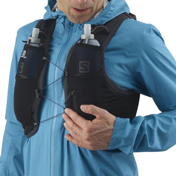 Sac trail SALOMON ACTIVE SKIN 8 SET BLACK/EBONY