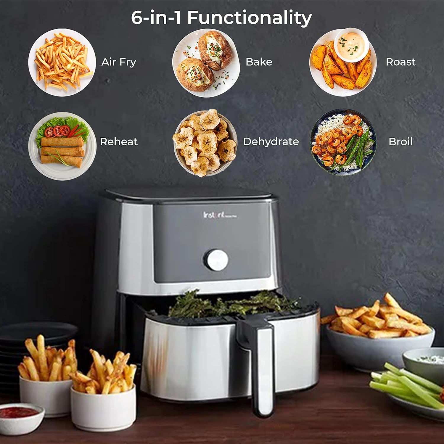 Instant Vortex Plus 10 quart Vortex Plus 6 quart N applicable.
