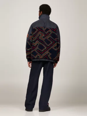 Anoraque de lã com monograma Tommy x Pendleton New York TH