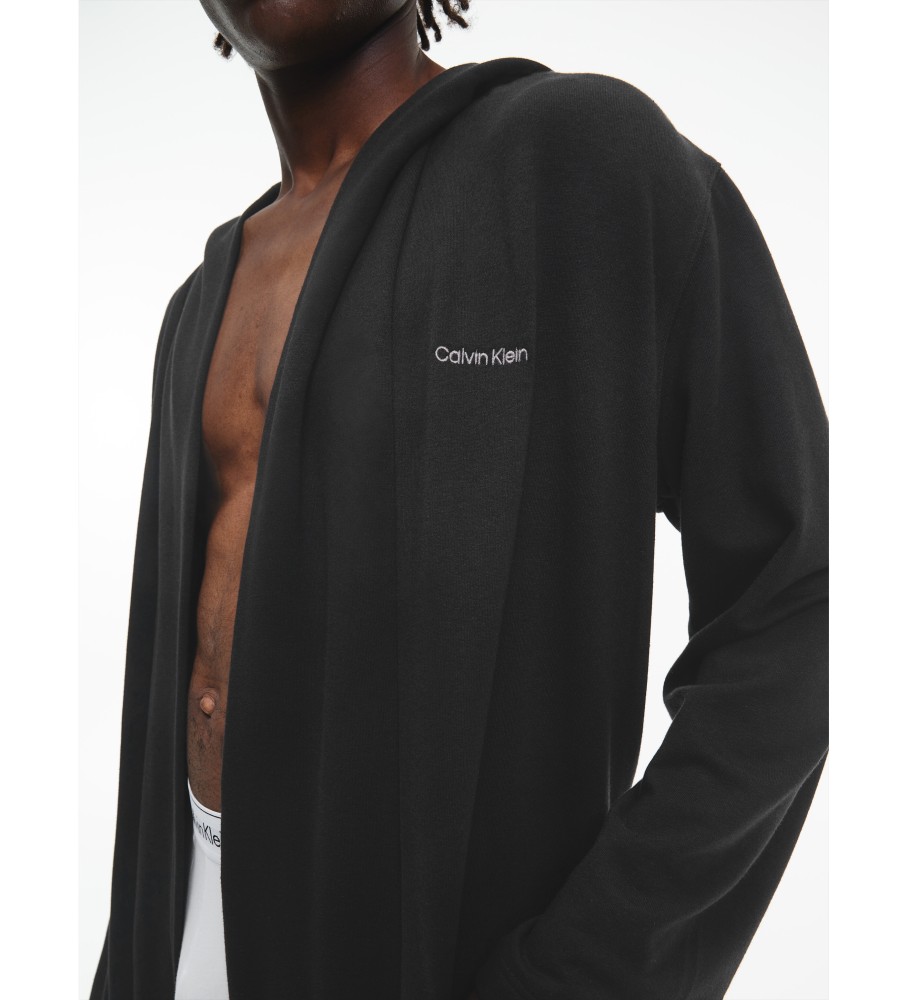 Roupão de banho preto Calvin Klein Homewear