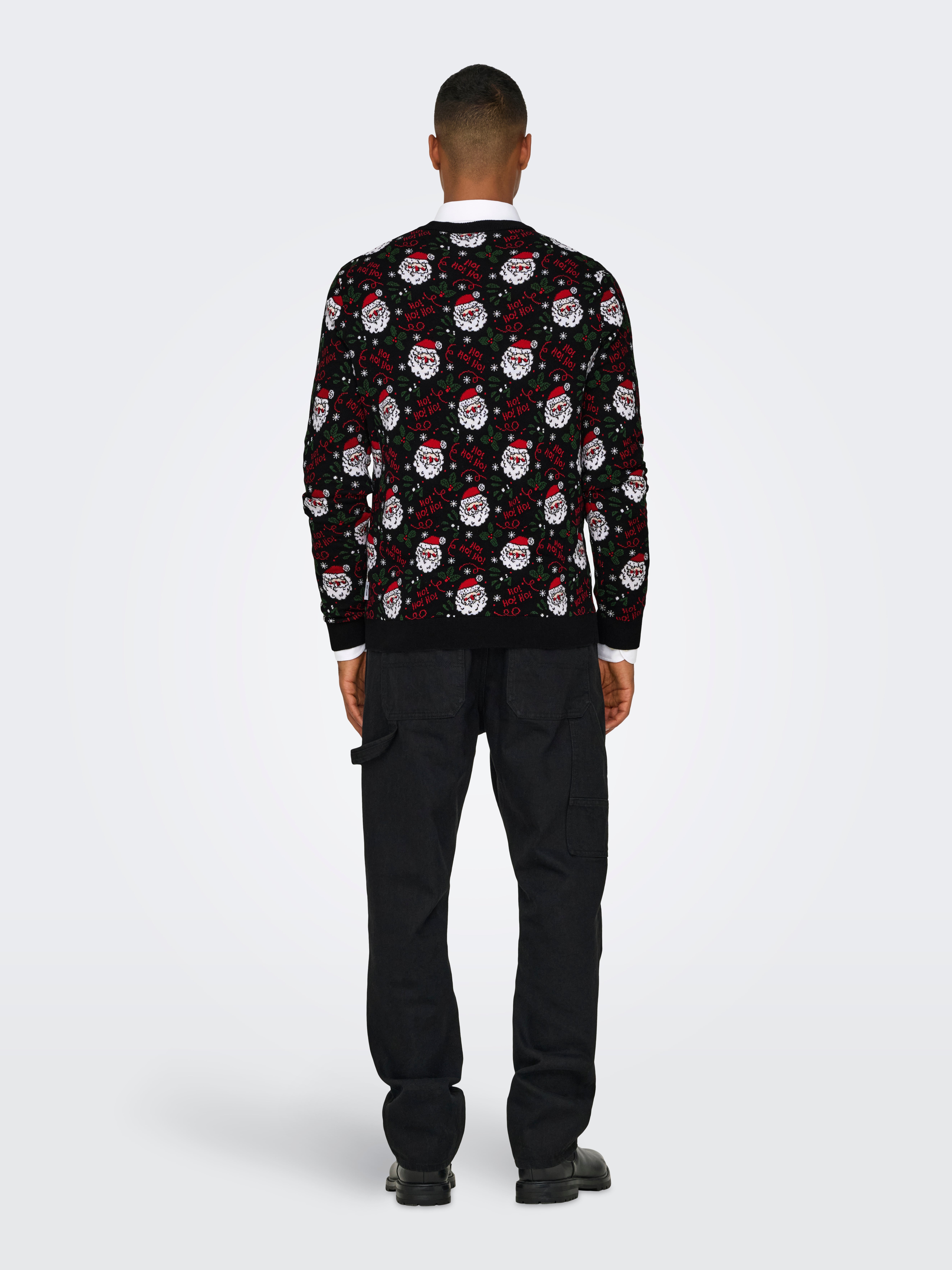 ONSXMAS Pullover Black