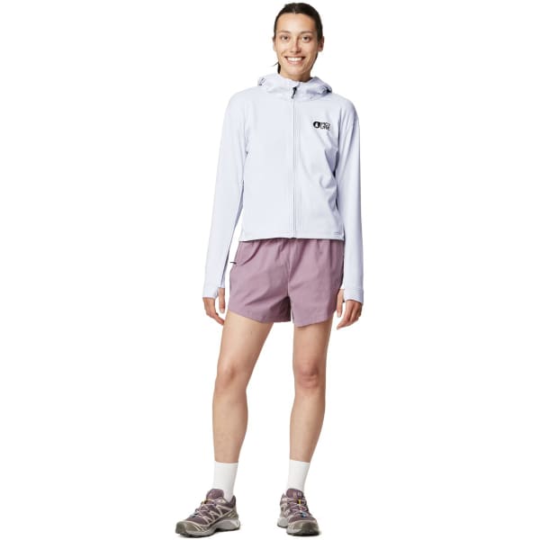 Veste polaire randonnée PICTURE W CELEST ZIP TECH HOODIE PLEIN AIR