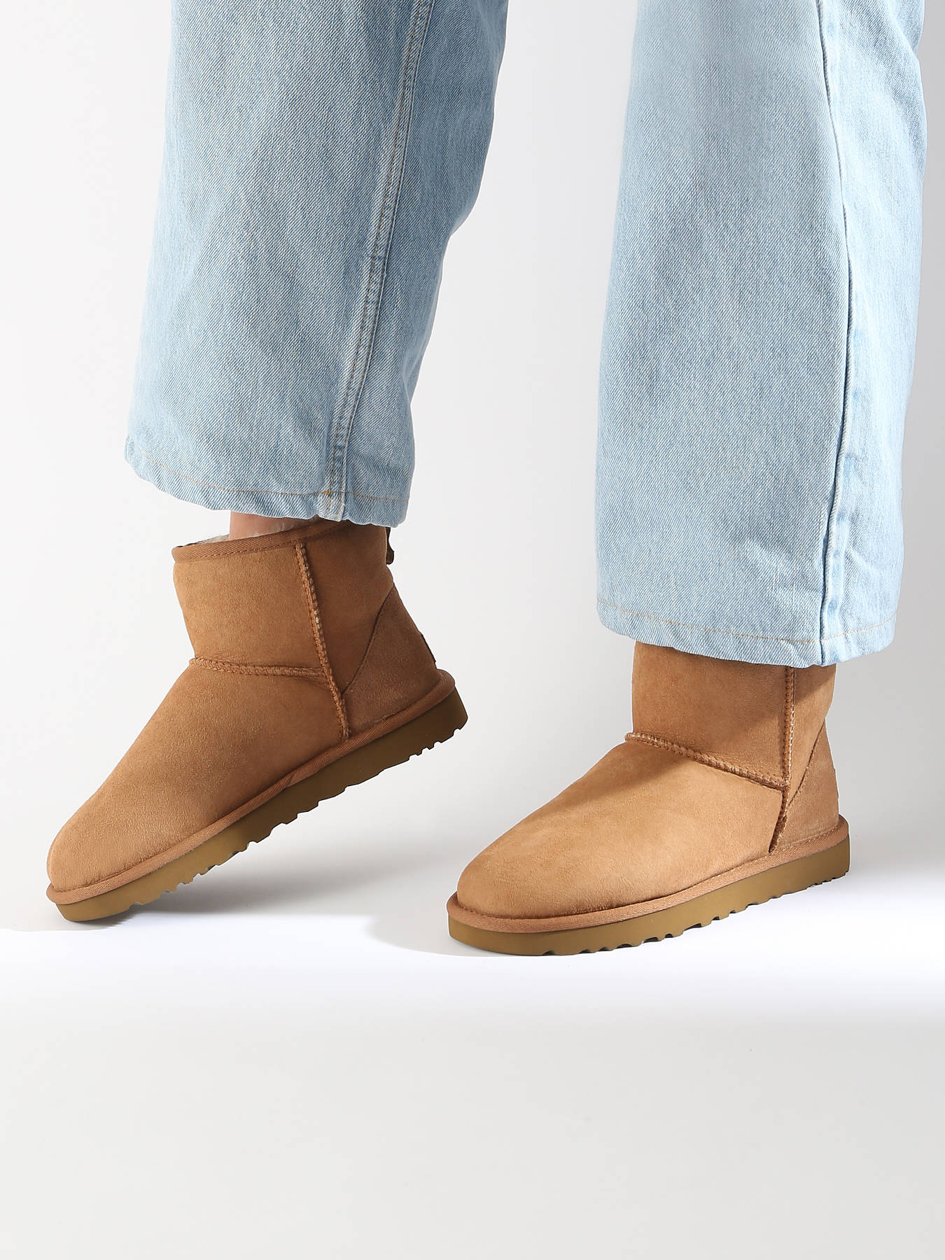 Boots CLASSIC MINI II en cuir UGG