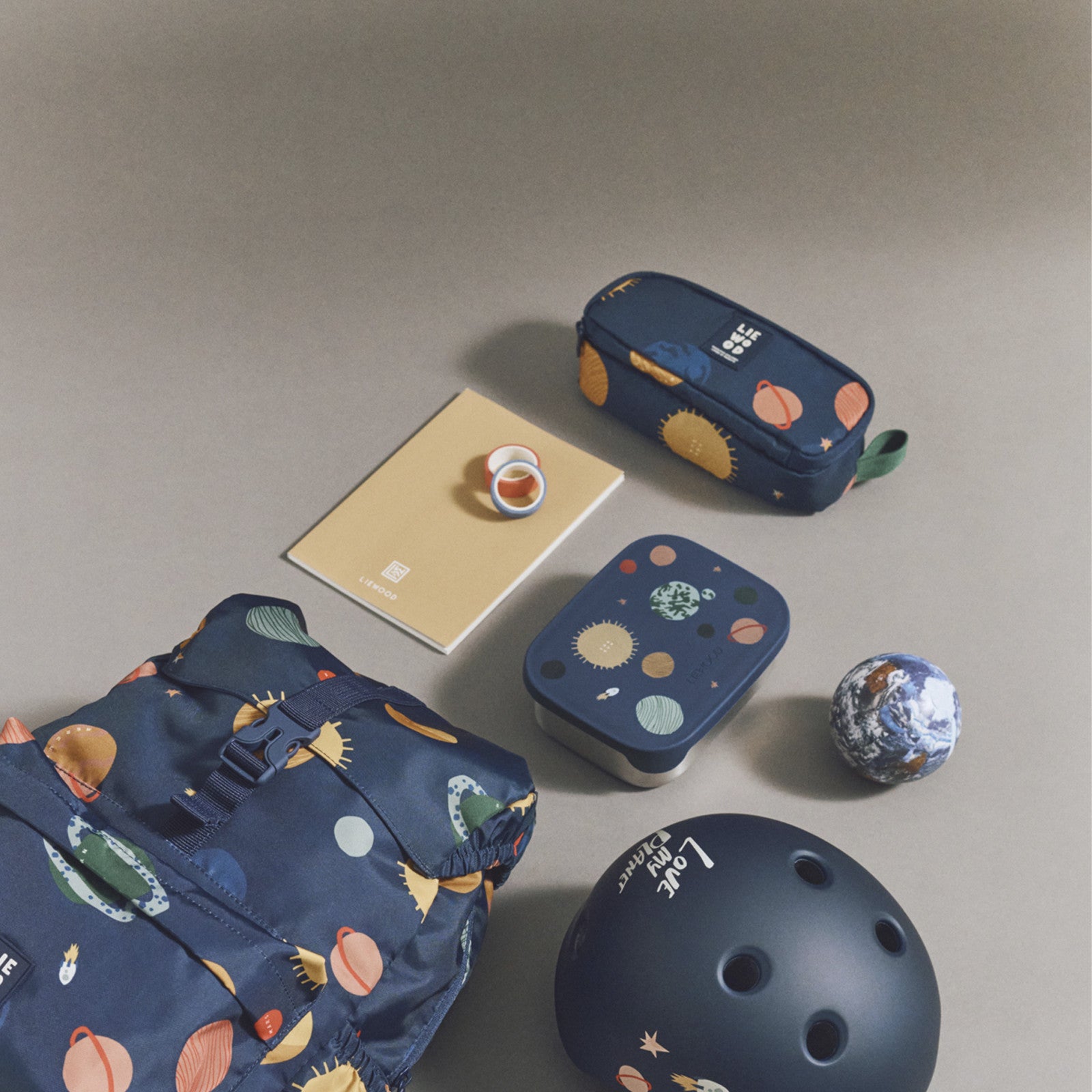 Federmäppchen Etui Schule Andrey Universe Classic Navy