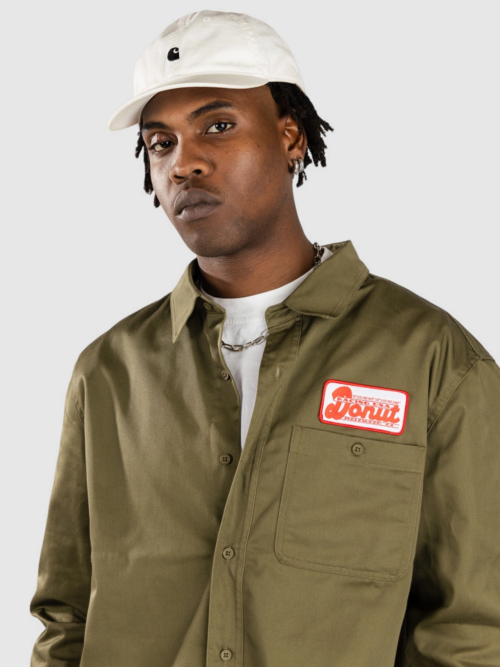 Donut Work Shirt green