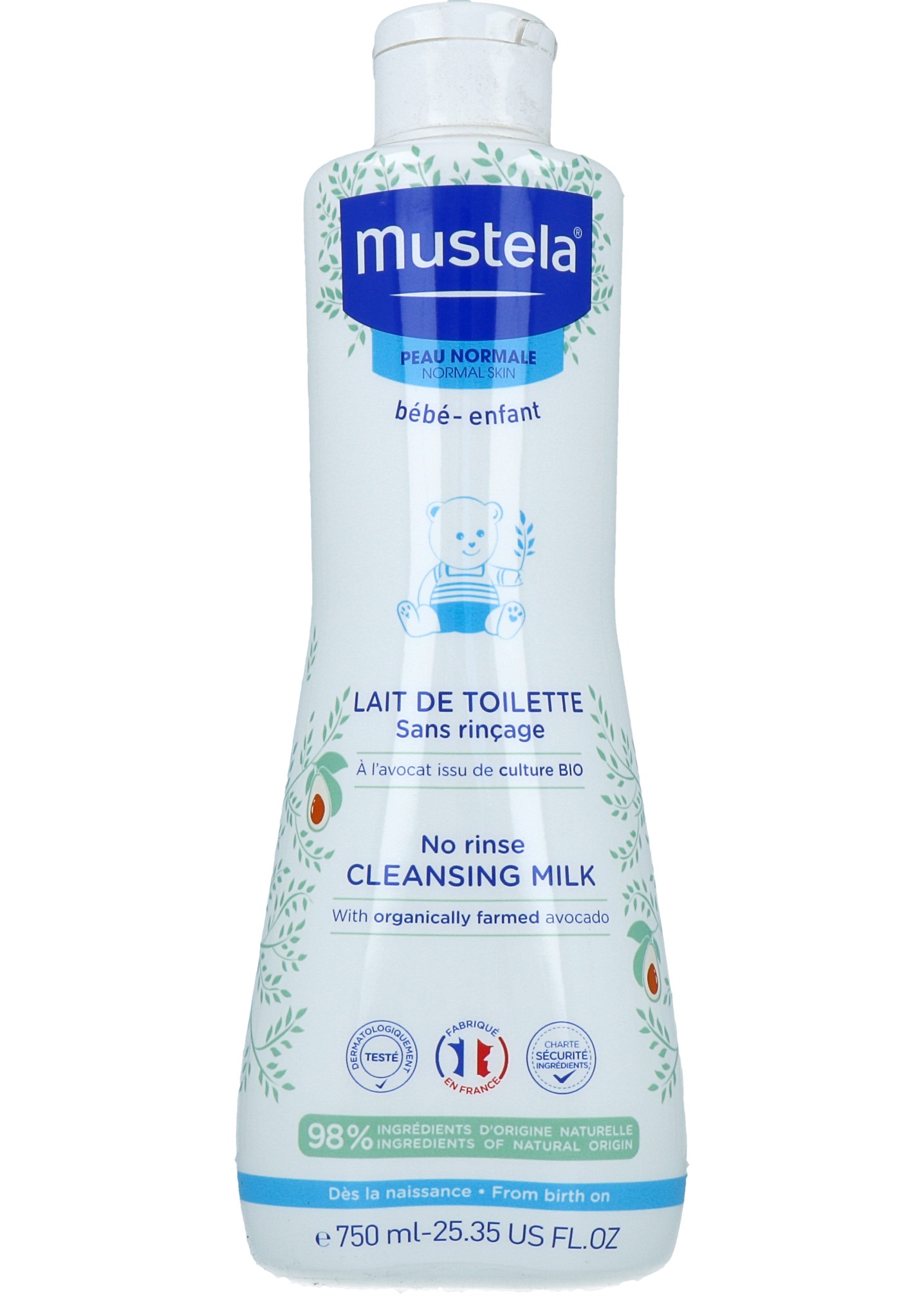 Mustela Toiletmelk (750 ml)