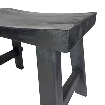 Tabouret style japonais en bois