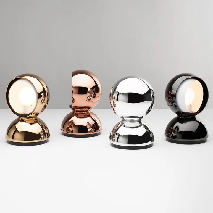 Artemide - Eclisse Tischleuchte, burgundy (Limited Edition)
