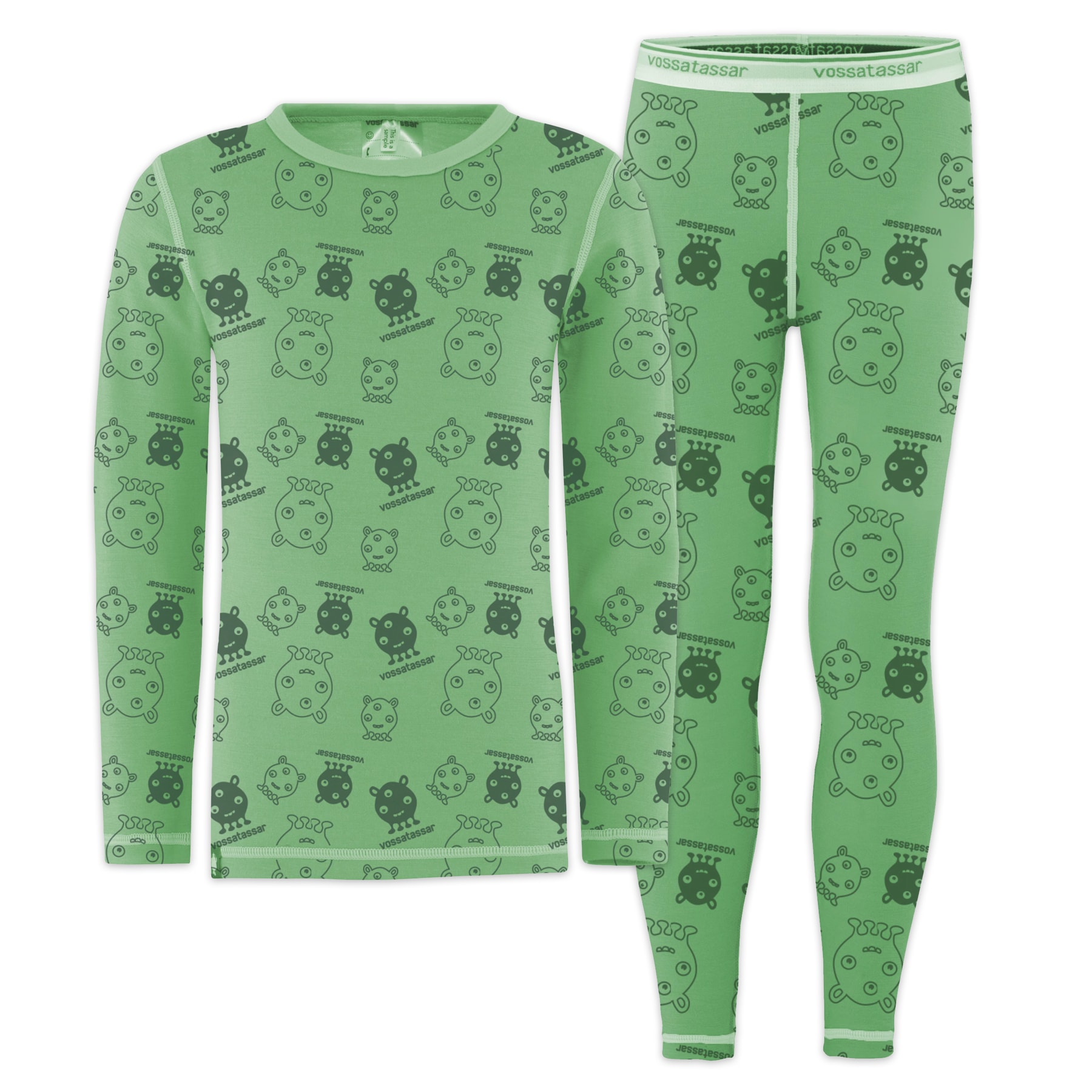 Vossatassar Tass Baselayer Set<br>Herlig mykt bambussett, trøye og longs!