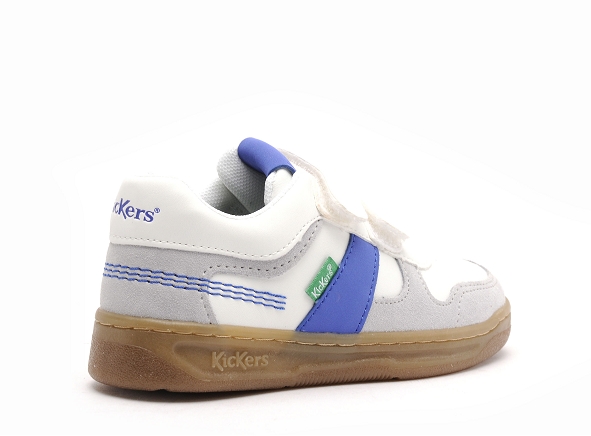 Kickers basses enfant kalido blanc