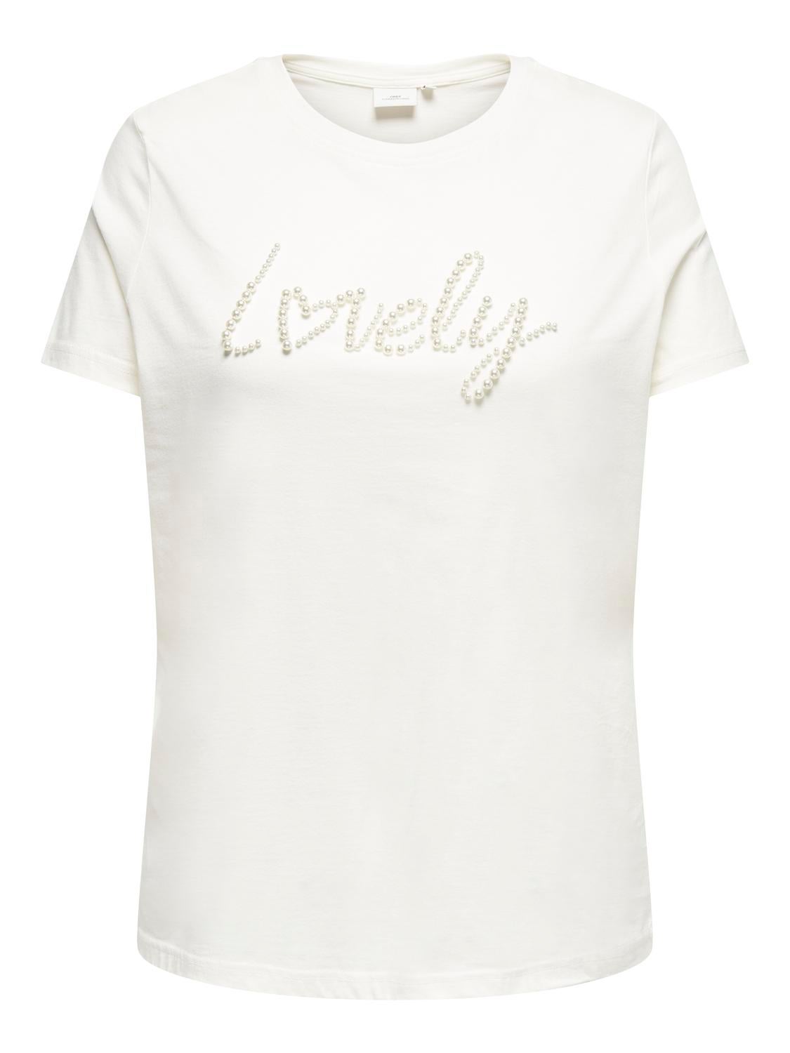 CARAMY T-shirt Cloud Dancer