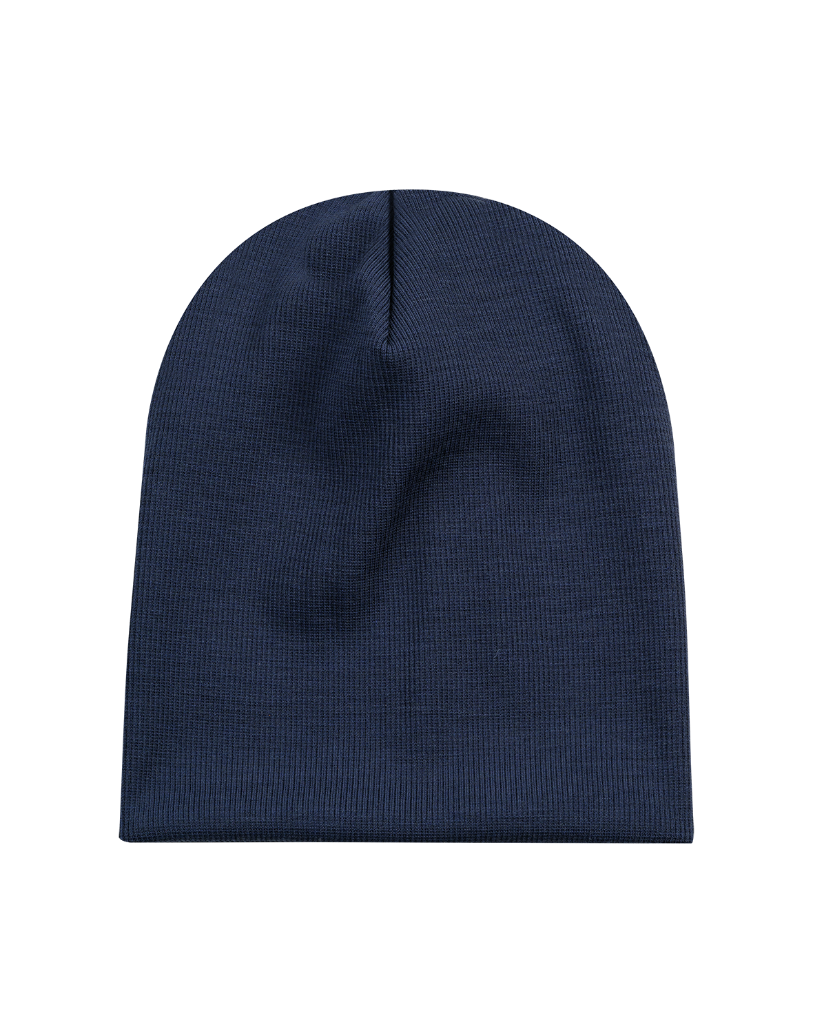 Muts van merinowol in Blauw