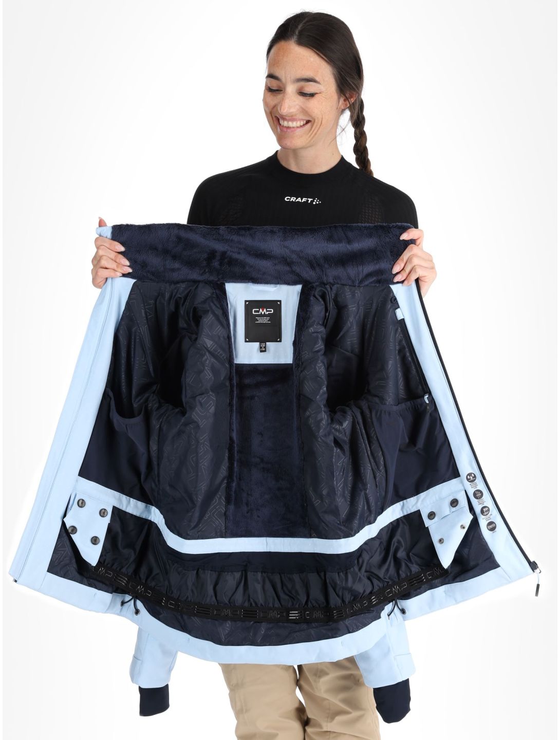 34W3976 ski-jas dames