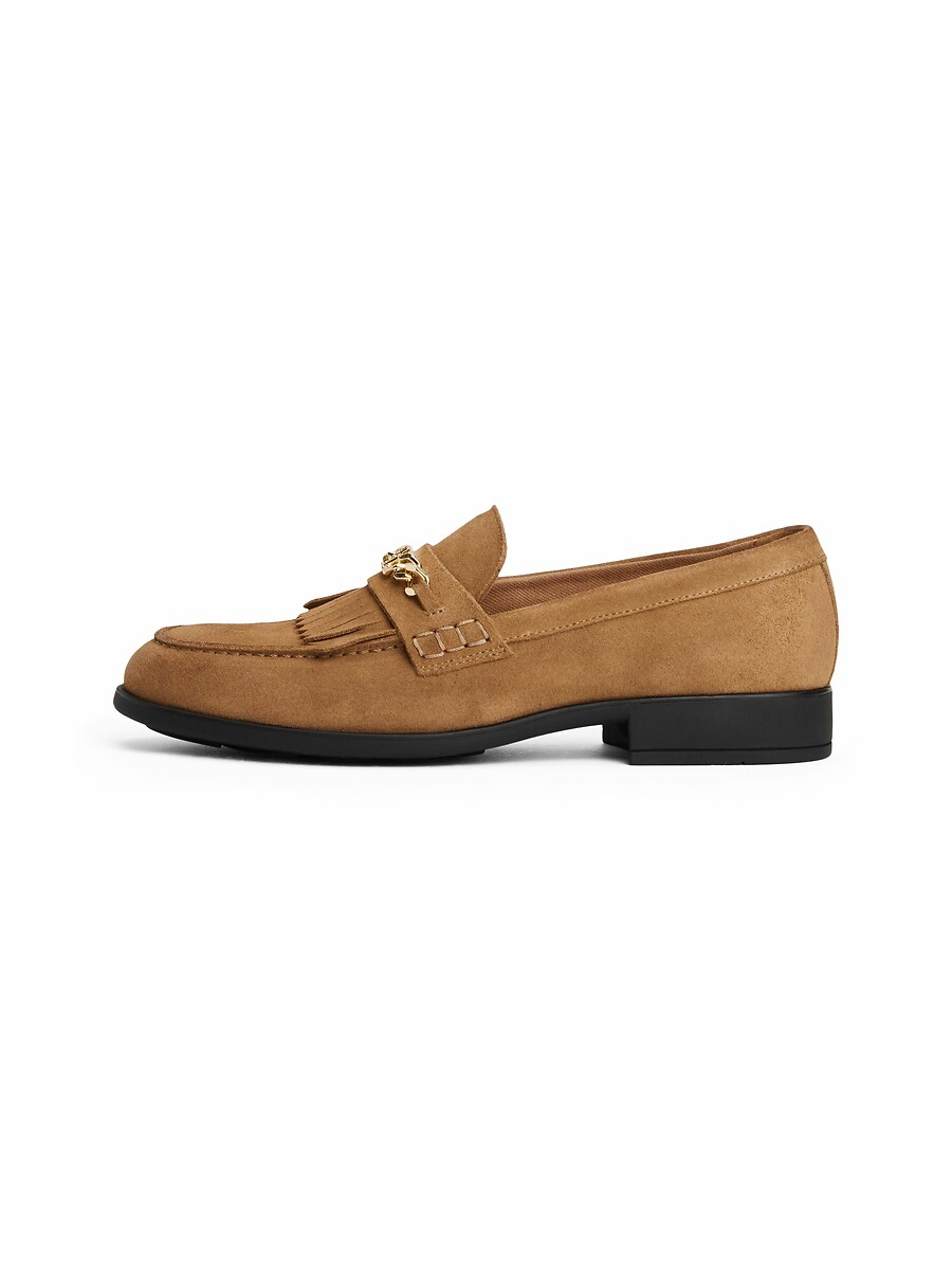 TOMMY HILFIGER<br>Mocassins de camurça com franjas