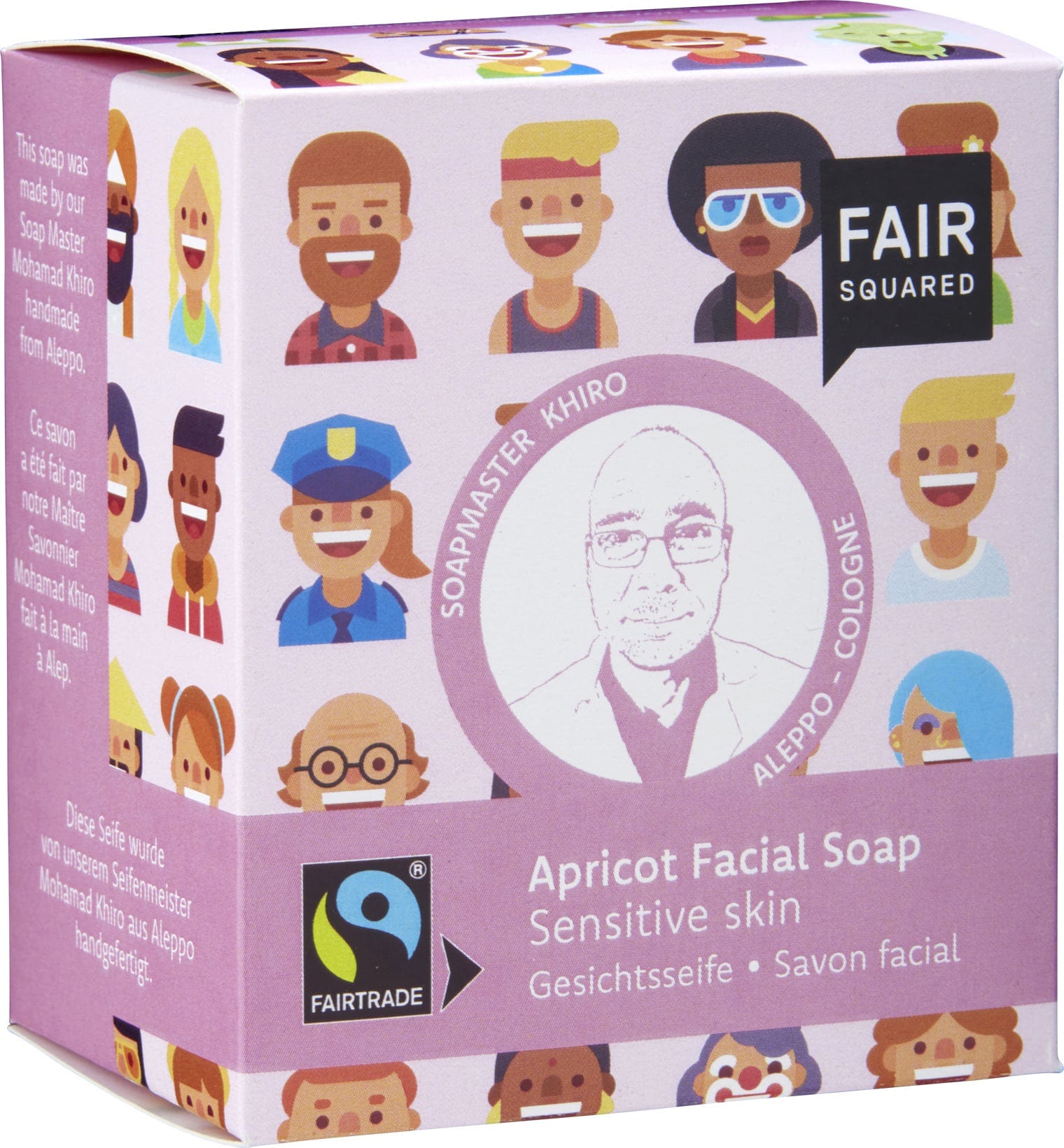 FAIR SQUARED  Facial Soap Apricot, 160 g