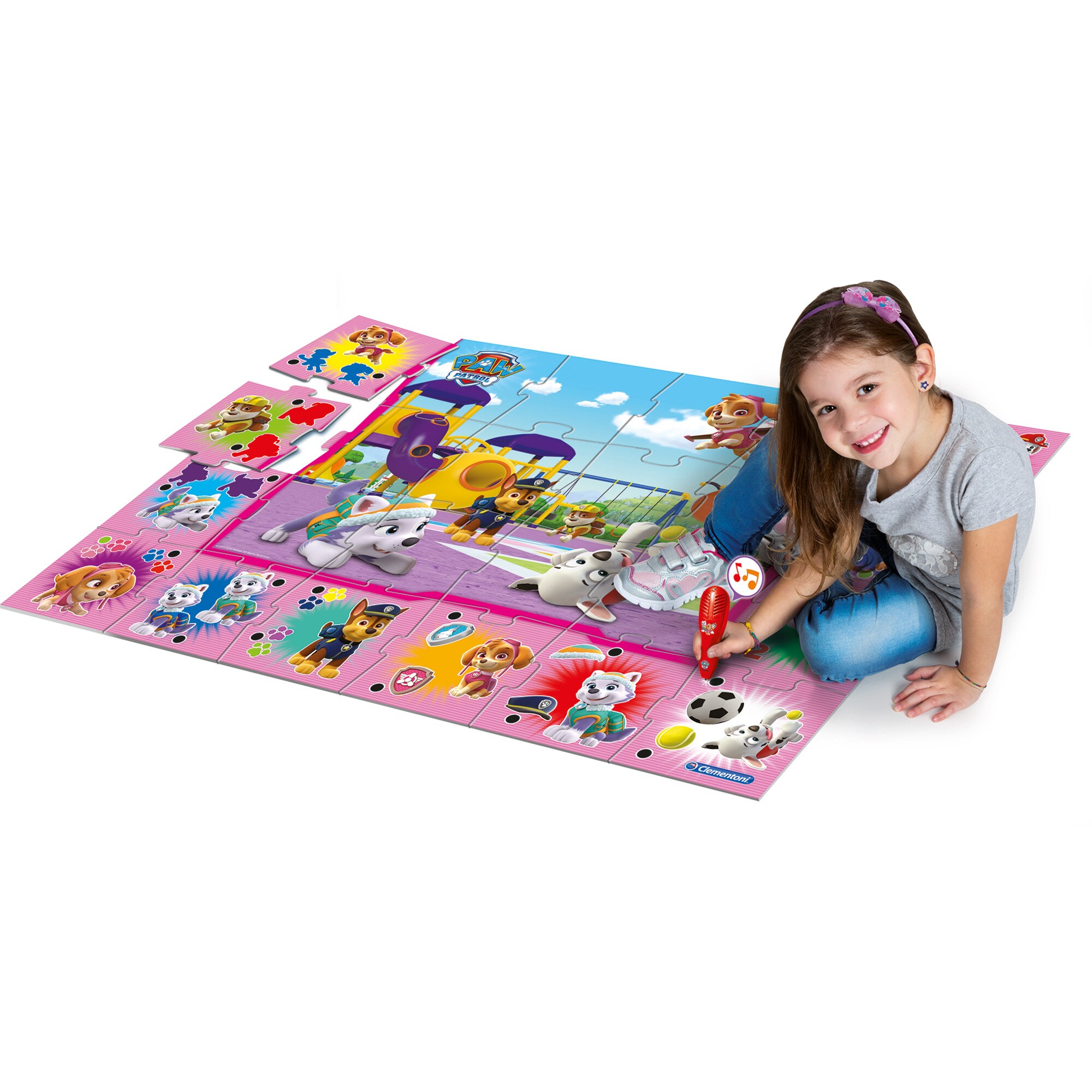 Clementoni Puzzle Quiz-Puzzle Paw Patrol girl