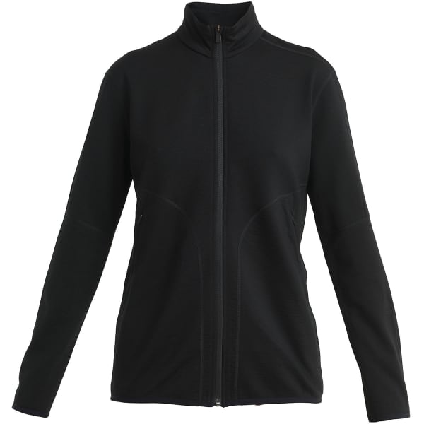 Veste polaire randonnée ICEBREAKER W MER 560 REALFLEECE ELEMENTAL II LS Z BLACK