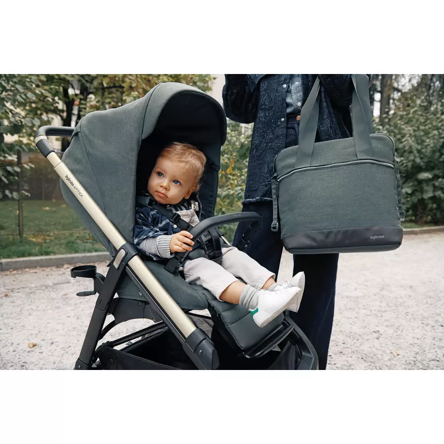 Inglesina Kinderwagen Aptica Duo Mystic Black Gestell Iridium