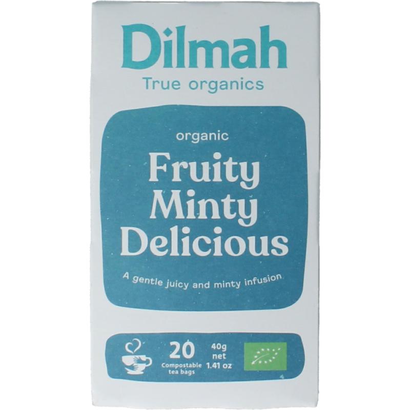 Dilmah Fruity Minty Delicious Bio (20 zakjes)