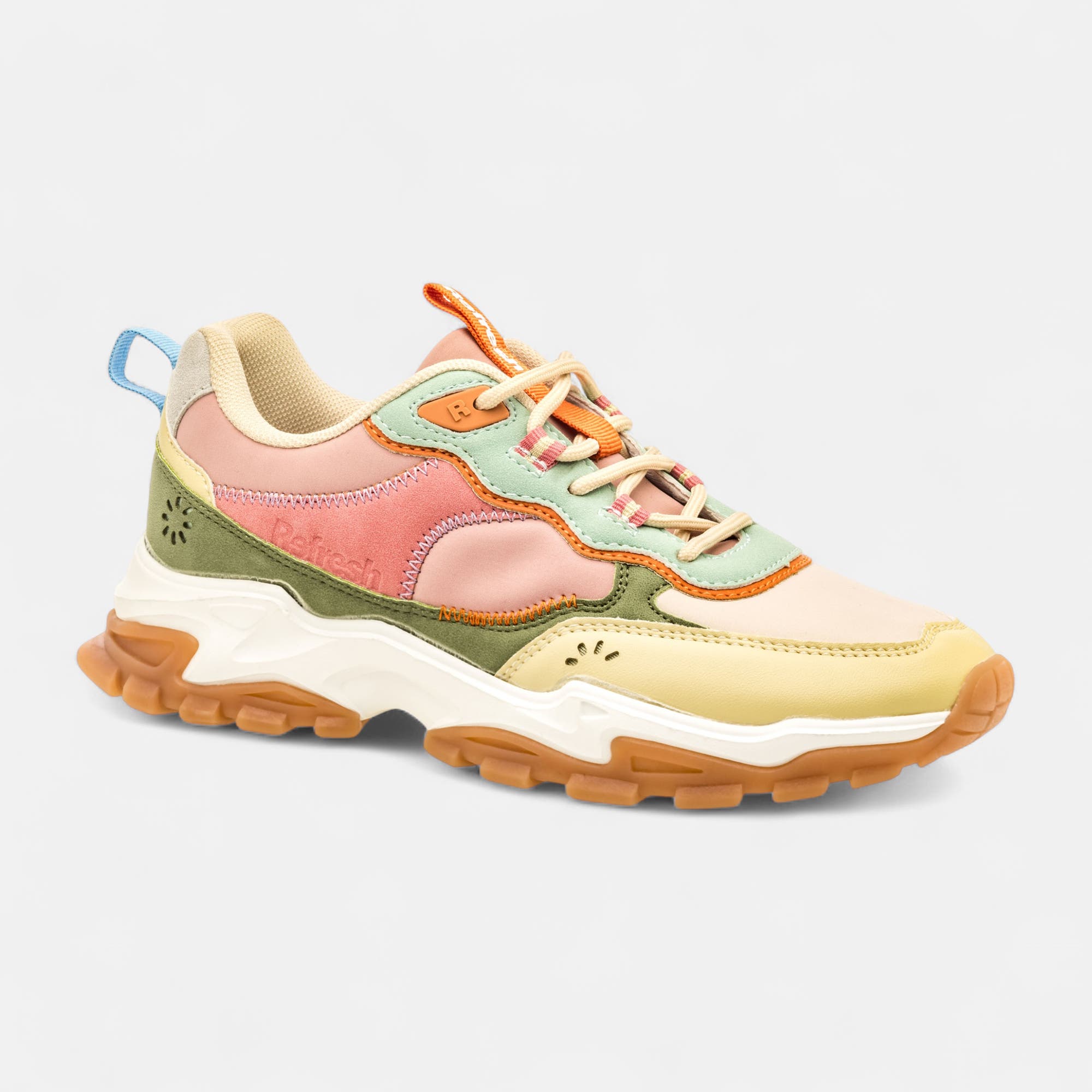 Baskets basses Femme multicolore