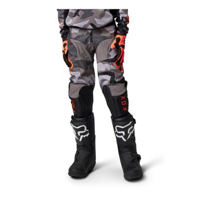 Pantalon cross Fox YOUTH 360 BNKR - Beige / Vert