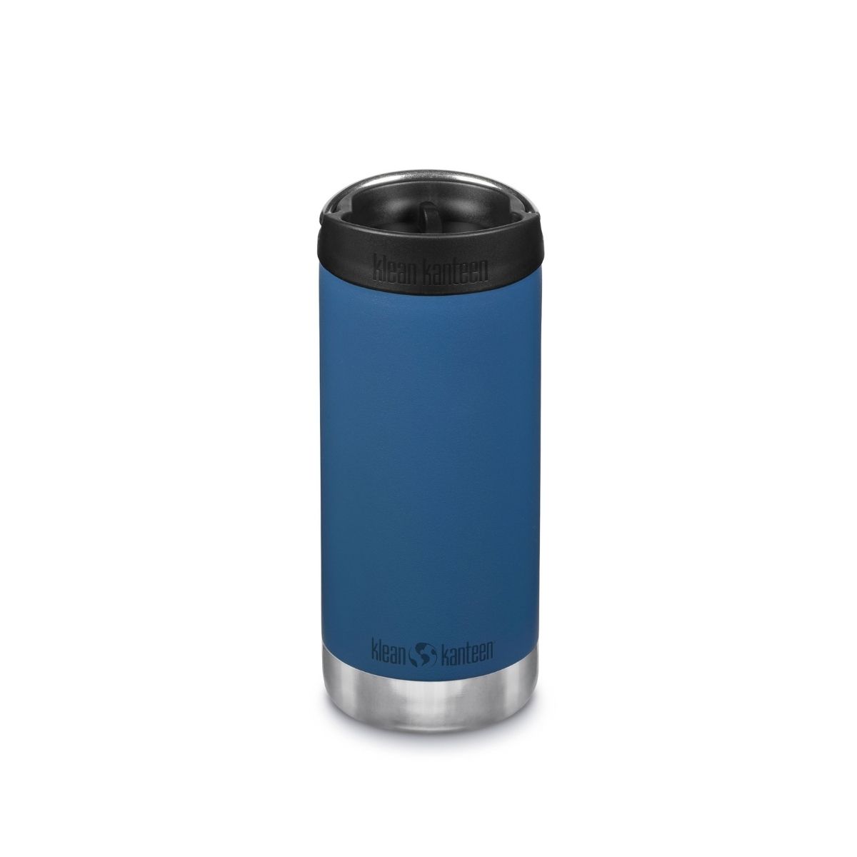 Garrafa térmica Klean Kanteen de 355ml com tampa para café.