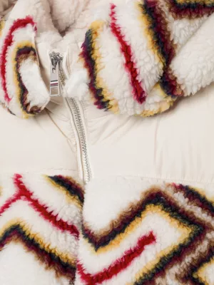 Jaqueta puffer Tommy x Pendleton Valley Stripe TH Monogram Boxy