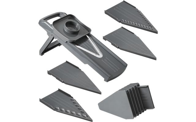 Metaltex Slice-V Universalreibe mit 5 auswechselbare Einsätze
