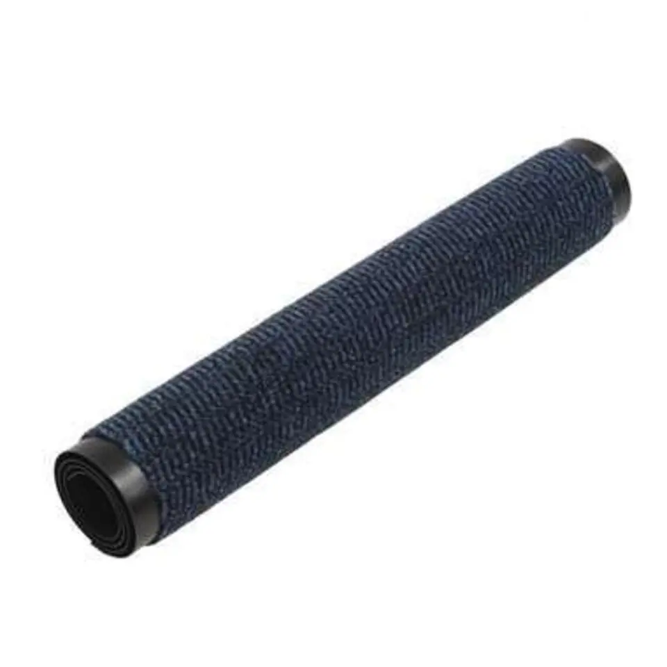 vidaXL - Deurmat - Blauw - Stof - 80 x 120 cm