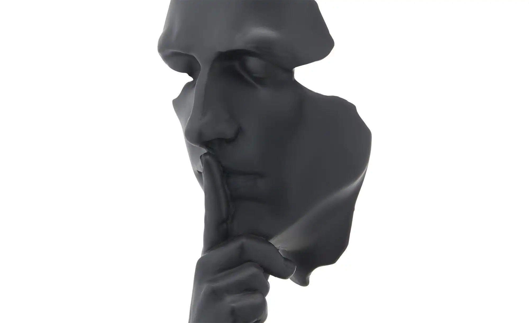 Deko Skulptur Gesicht